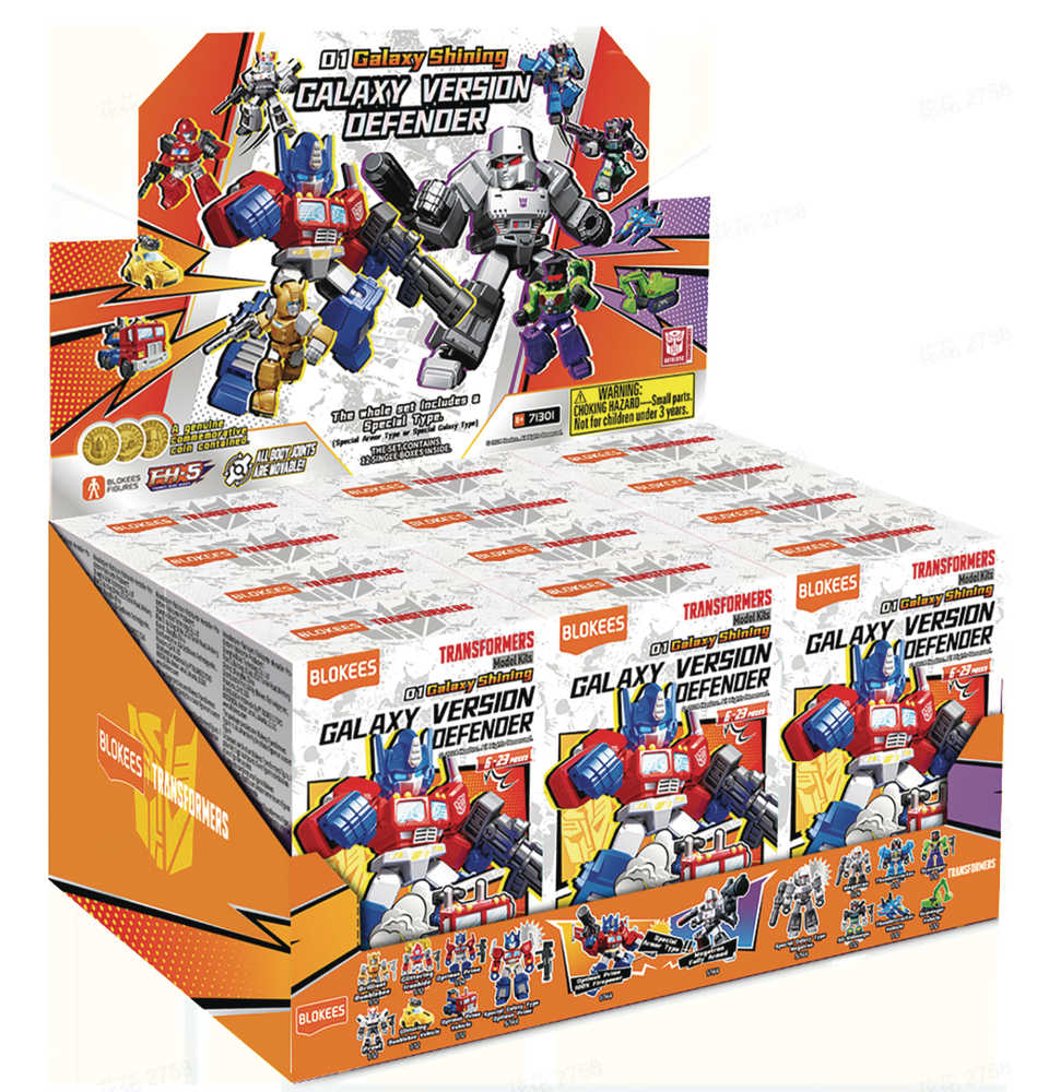 Toys and Models - Blokees Transformers Defender Ver 1 Mini Model Bmb 12pc Pdq - Fan - Tastic Cards & Comics - OTHER PUBLISHERS