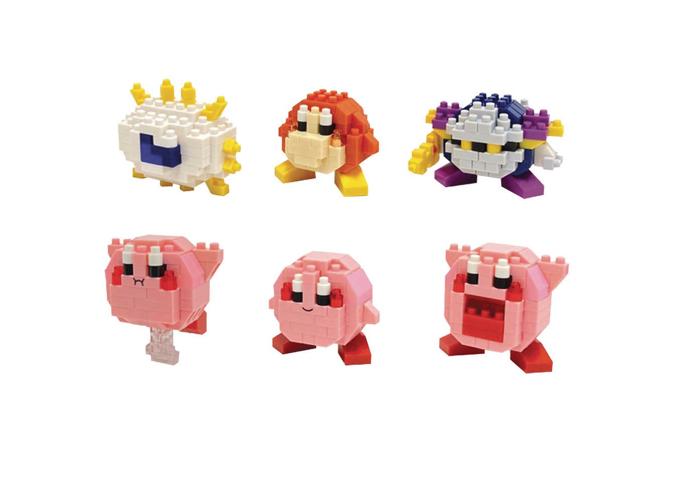 Toys and Models - Kirby Nanoblock Mininano Ser 1 - Fan - Tastic Cards & Comics - OTHER PUBLISHERS