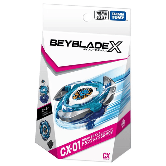 Toys and Models - Beyblade CX - 01 DranBrave - Fan - Tastic Cards & Comics - Takara Tomy