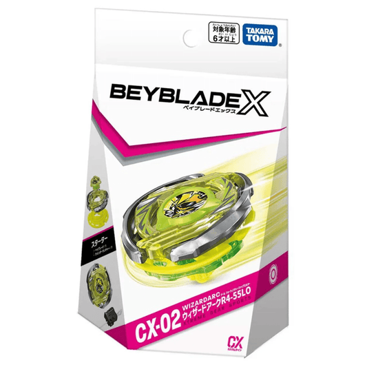 Toys and Models - Beyblade CX - 02 WizardArc - Fan - Tastic Cards & Comics - Takara Tomy