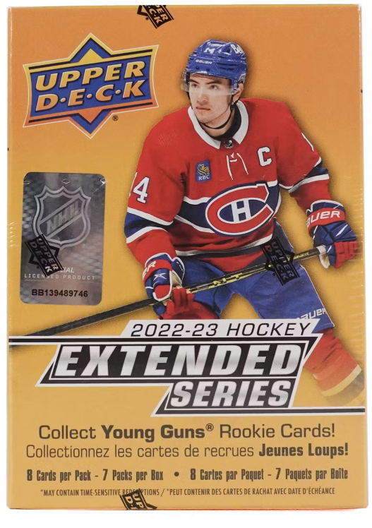 2022/23 Upper Deck Extended Series Hockey Blaster Box