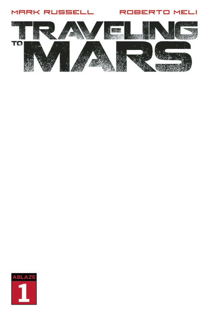 Traveling To Mars #1 Cover J 50 Copy Andolfo Black & White