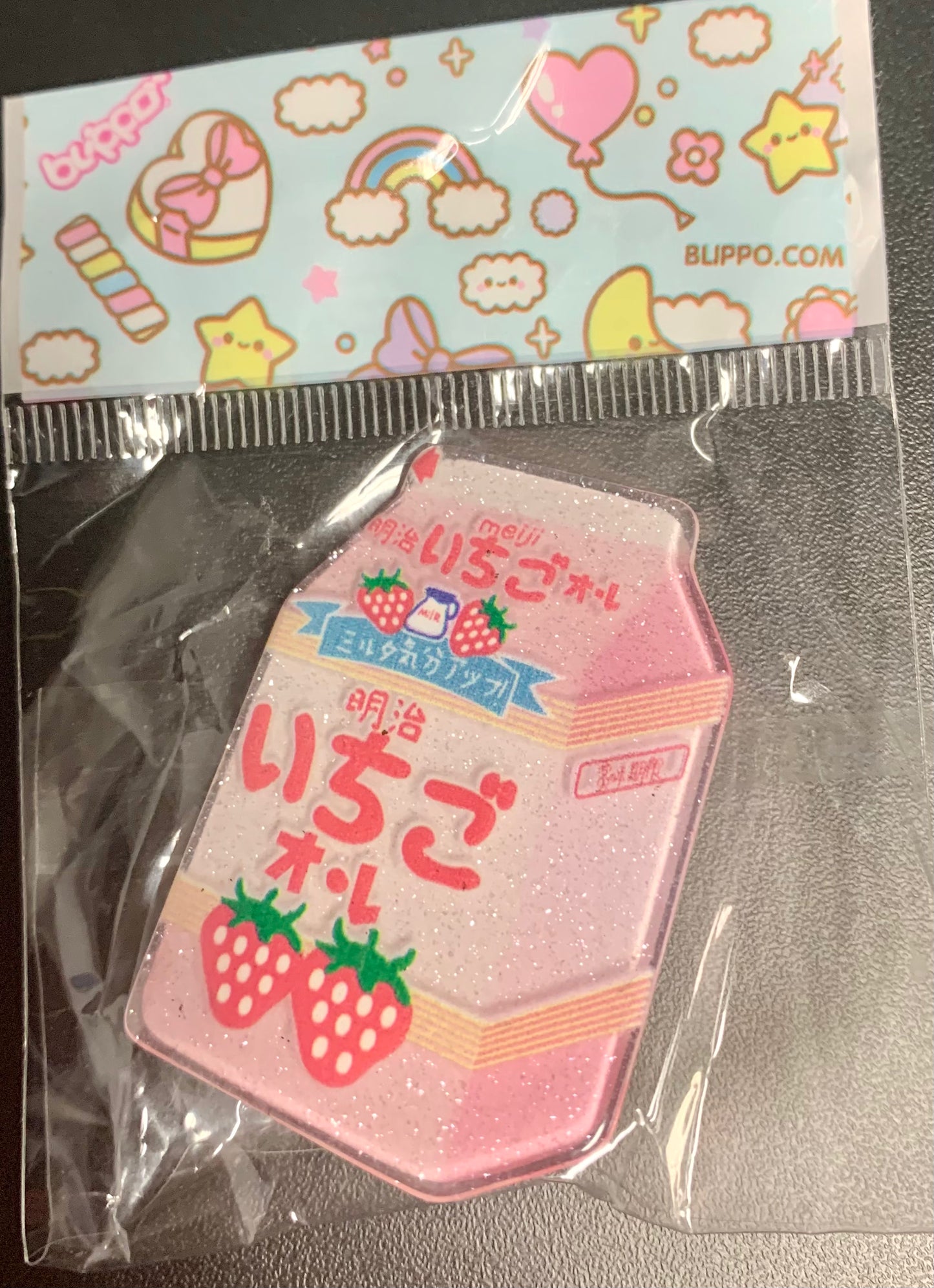 Blippo Carton Hair Clip