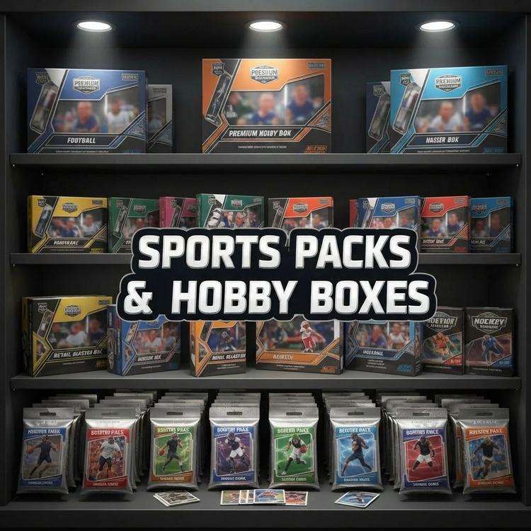Sport Packs and Hobby Boxes