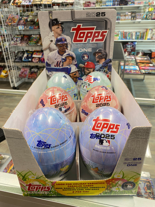 2025 Topps Baseball Series 1 Egg Tins