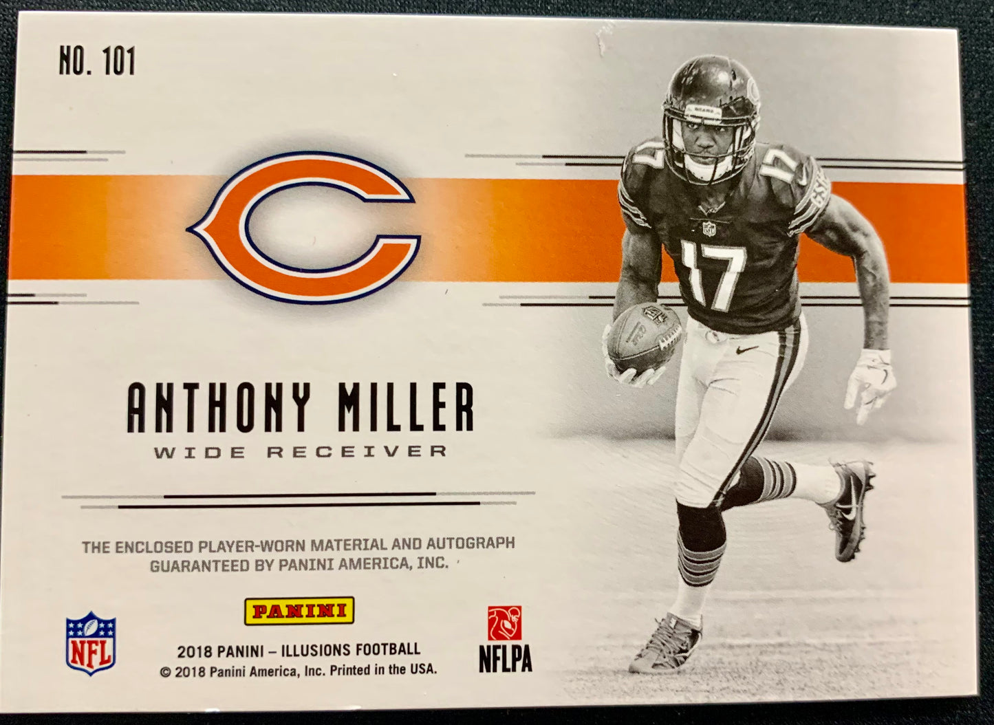 Anthony Miller - 2018 Panini Illusions - #101 - Autograph RC Holo /499
