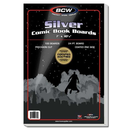 Silver Backer Boards (100)