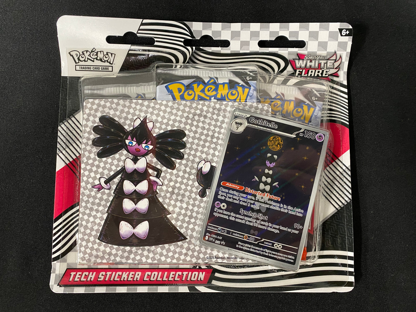 Pokemon White Flare Tech Sticker Collection