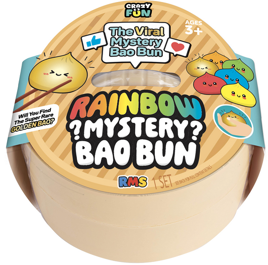 RMS® Crazy Fun™ Mystery Bao Bun – Rare Rainbow Chase