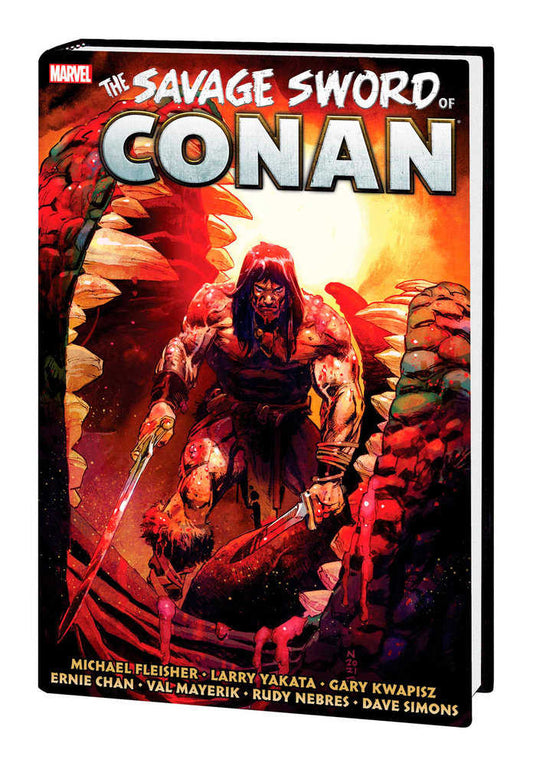 Savage Sword Of Conan Marvel Years Omnibus Hardcover Volume 08 Klein C