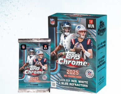 2025 Topps Chrome Football Value Box
