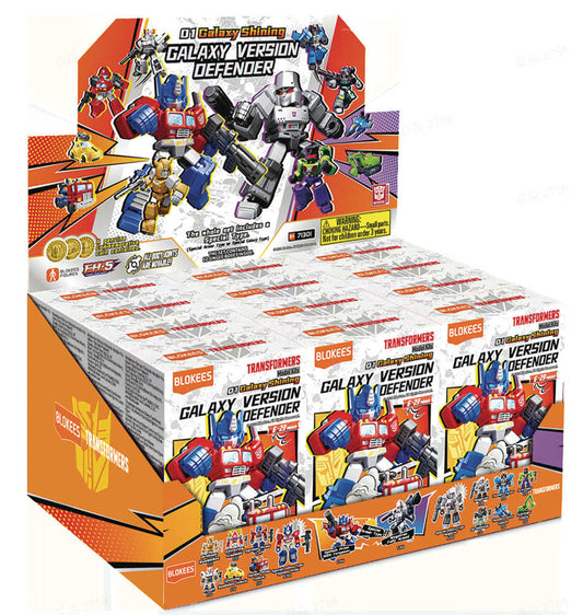 Blokees Transformers Defender Ver 1 Mini Model Bmb 12pc Pdq