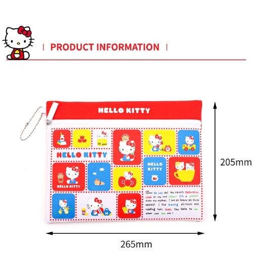 HELLO KITTY SLIM POUCH LARGE