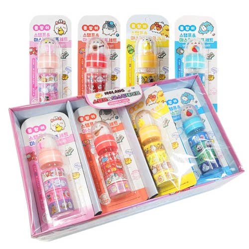 MOLANG STAMP & TAPE SET
