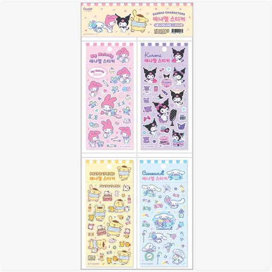SANRIO CHARACTERS ENAMEL STICKER