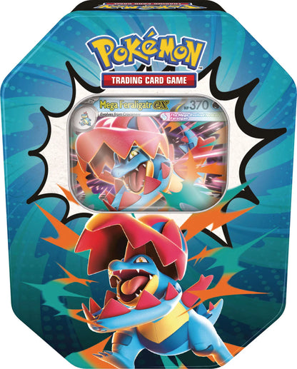 Pokemon Mega Evolution Ascended Heroes EX Tin