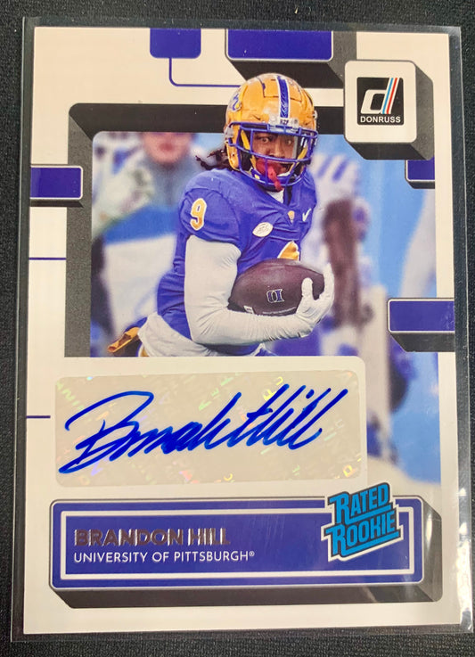 Brandon Hill - 2023 Chronicles Draft Picks - #RRS-BHI- RC Autograph