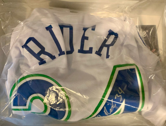 Isiah Rider Autographed Jersey