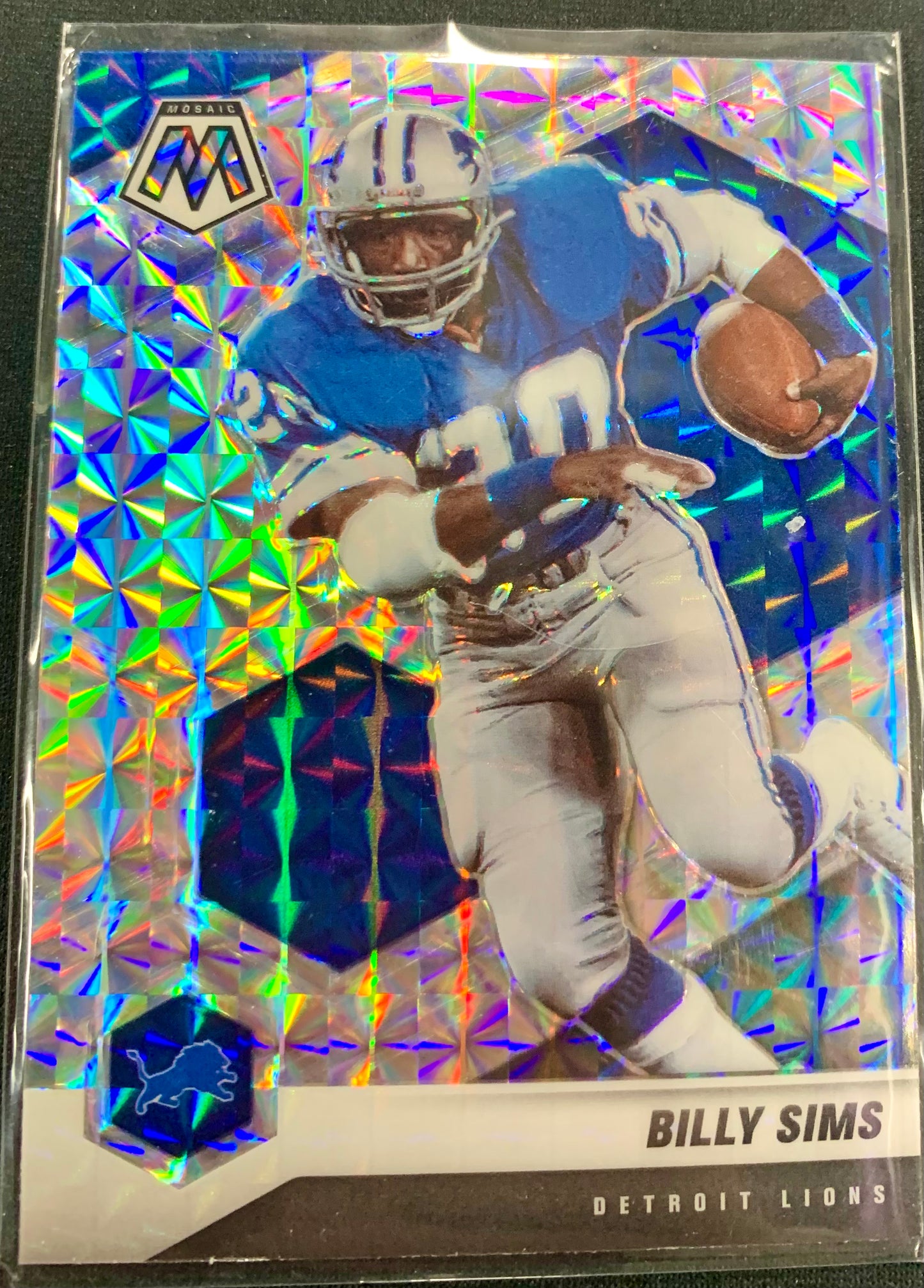 Billy Sims - #76 - 2021 Mosaic - Holo