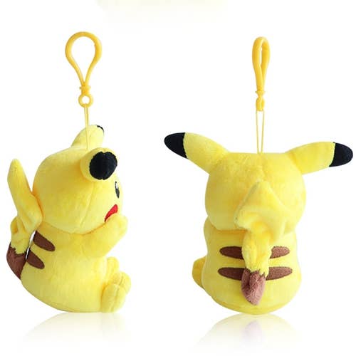 POKEMON PLUSH CLIP - WINKING PIKACHU 13CM