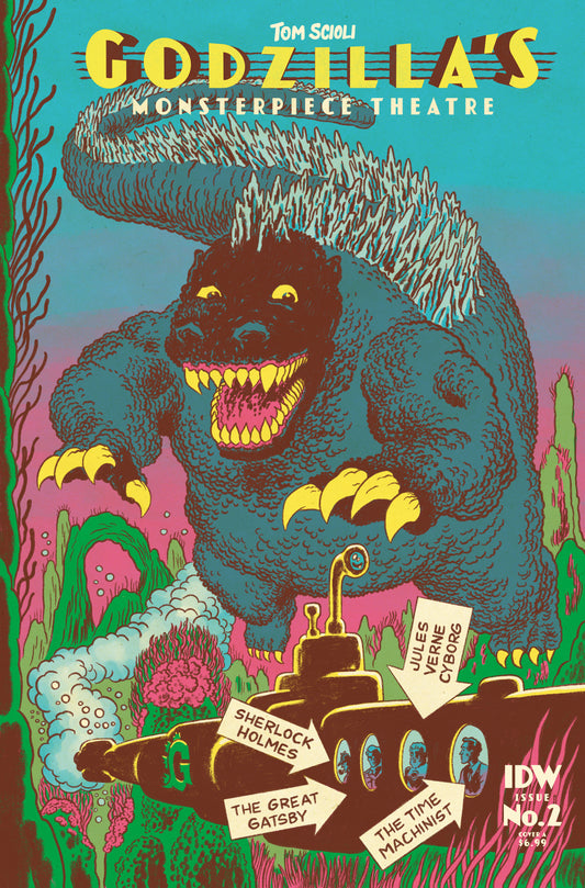 Godzilla Monsterpiece Theatre #2 Cover A Scioli