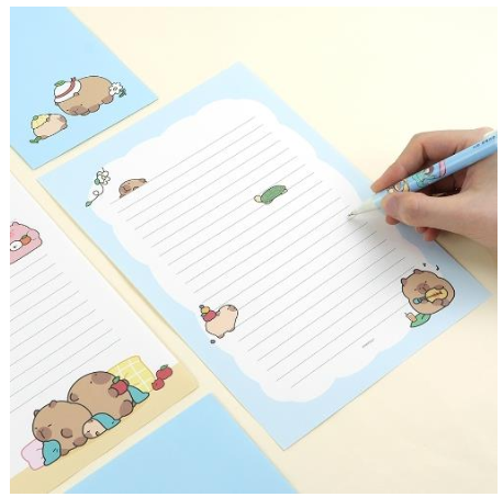 CAPYBARA LETTER SET