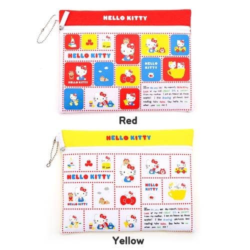 HELLO KITTY SLIM POUCH LARGE