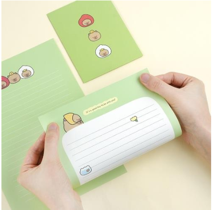 CAPYBARA LETTER SET
