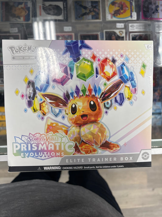Pokemon Prismatic Evolutions Elite Trainer Box