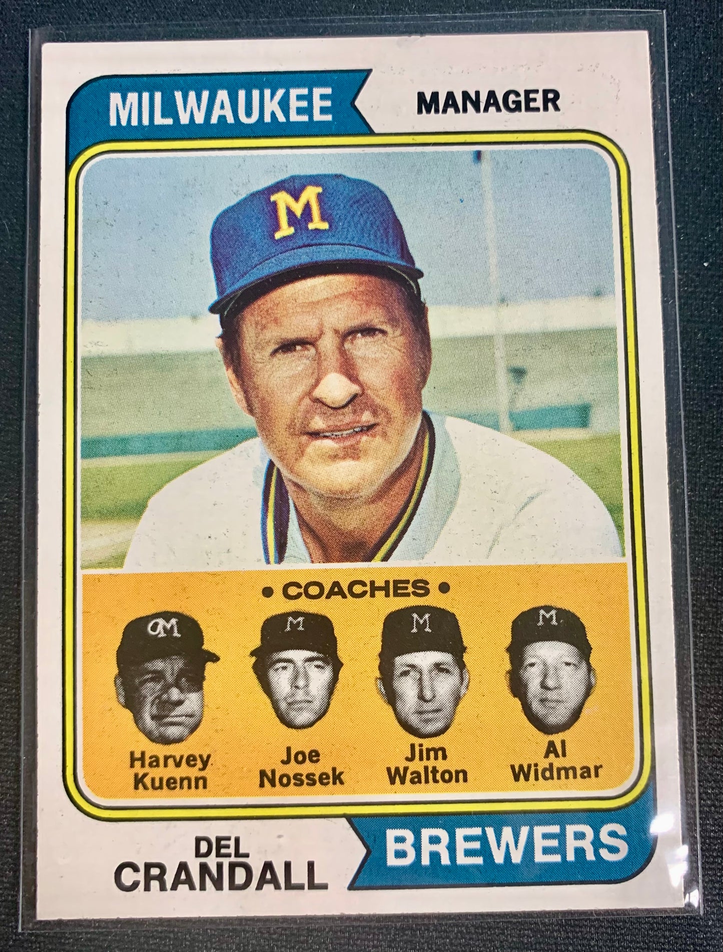 Del Crandall - 1974 Topps - #99