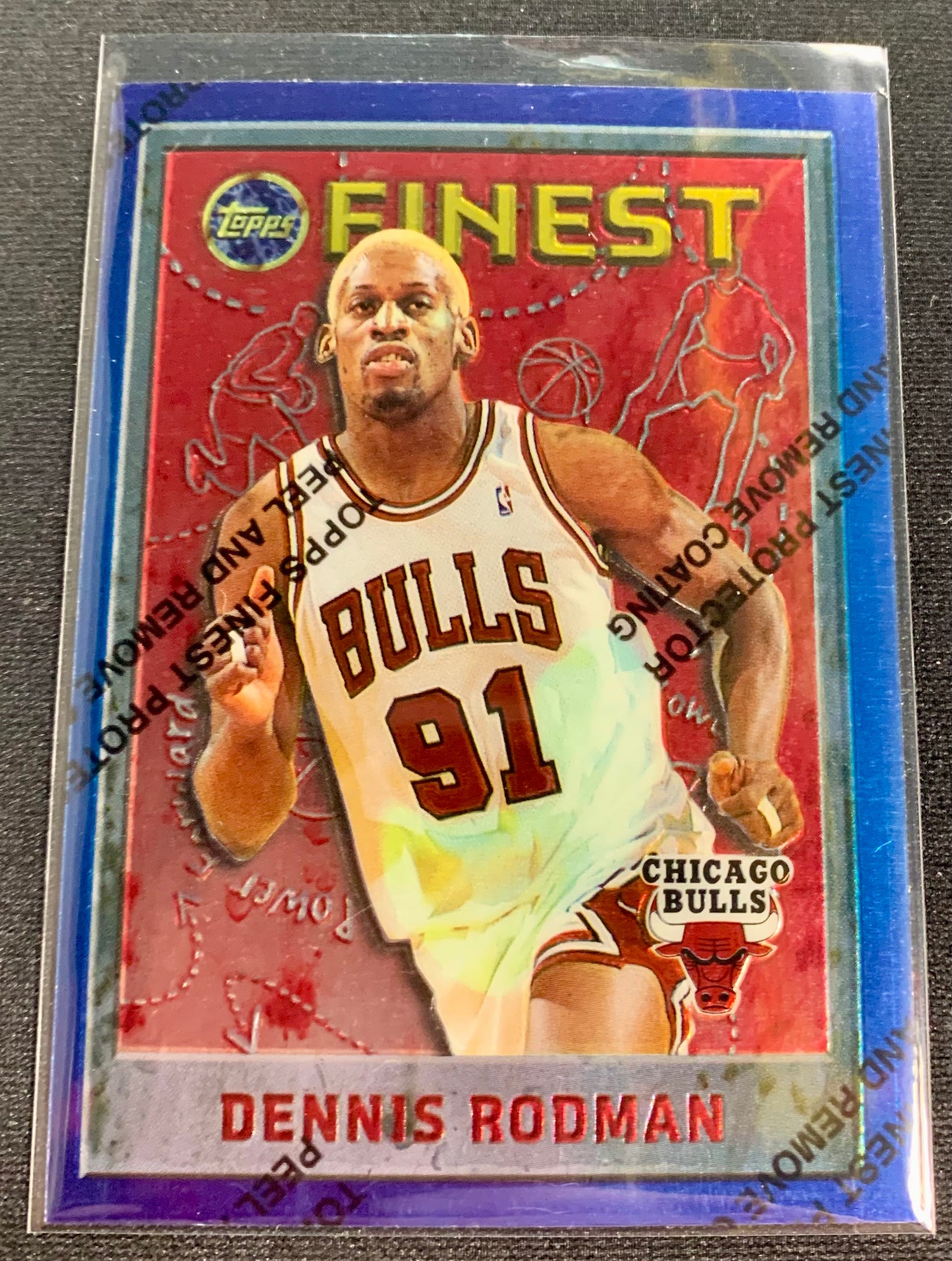 Dennis Rodman - 95 Topps Finest -#149