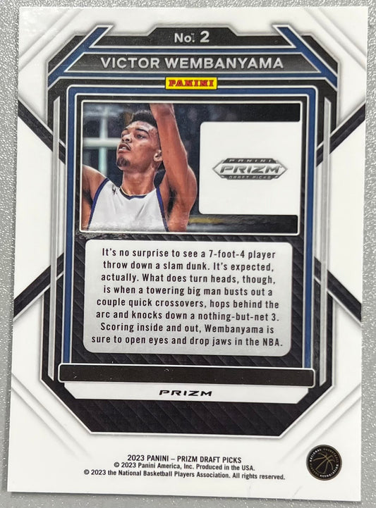 Basketball Victor Wembanyama # 2 (Panini Prizm Draft Picks)
