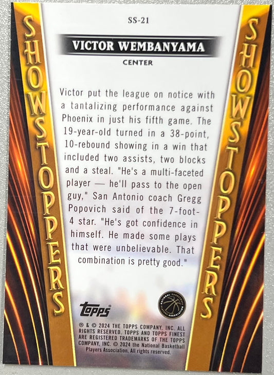 Basketball Victor Wembanyama #SS-21 (Showstoppers)