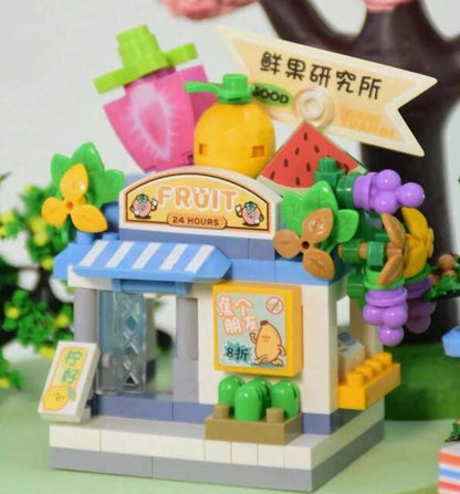 Kawaii Brick Building Set