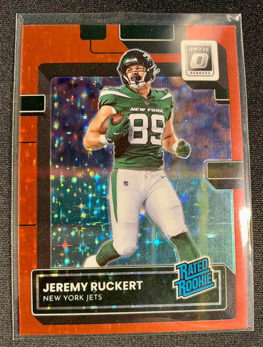 Jeremy Ruckert - 2022 Donruss Optic - #294 RC Cosmic Holo