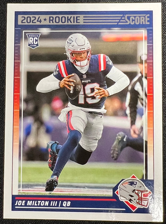 Football Joe Milton III #406 (Panini Score 2024 Rookie)