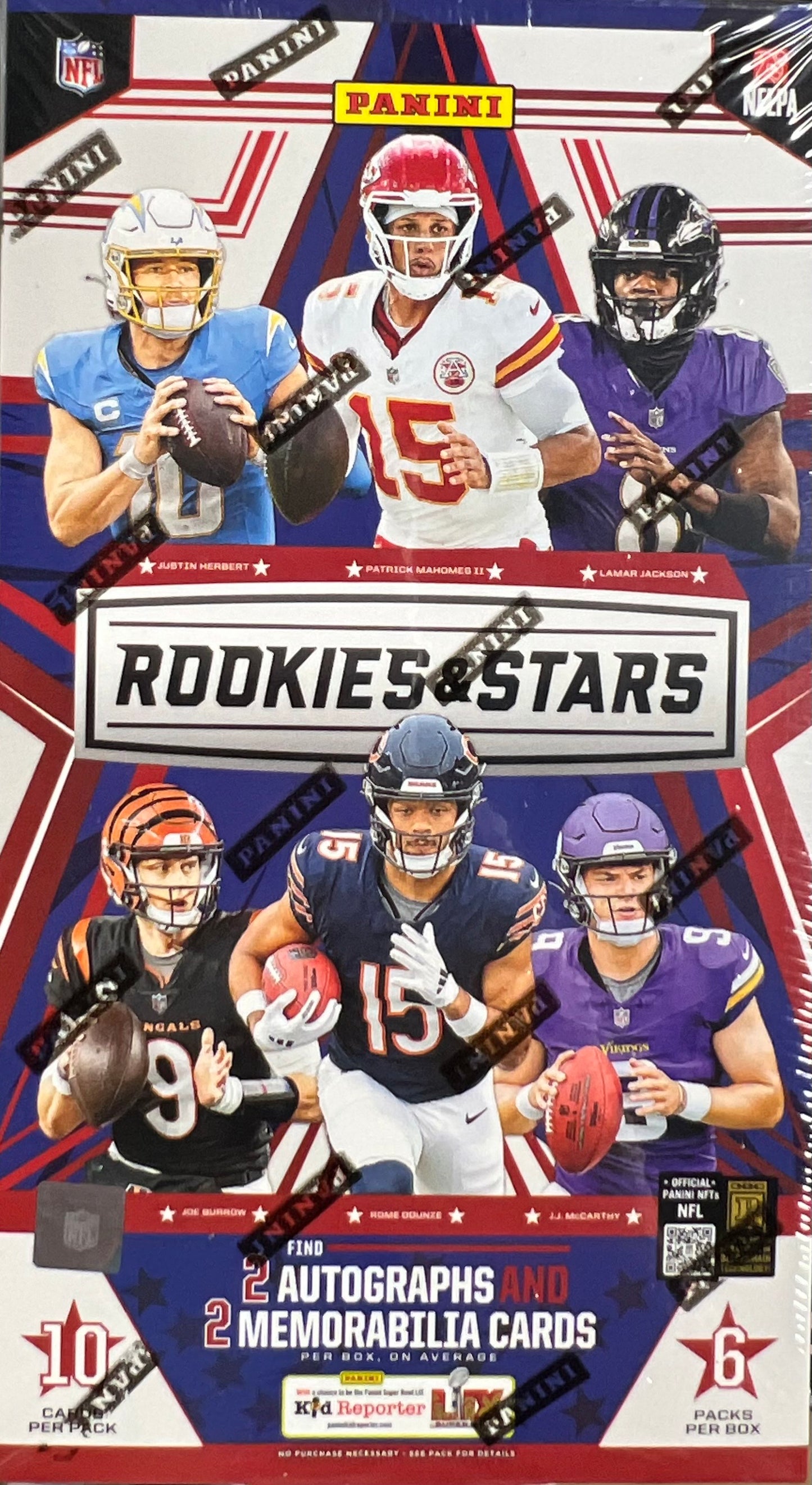 24 Panini Football Rookies & Stars
