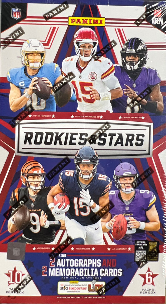 24 Panini Football Rookies & Stars