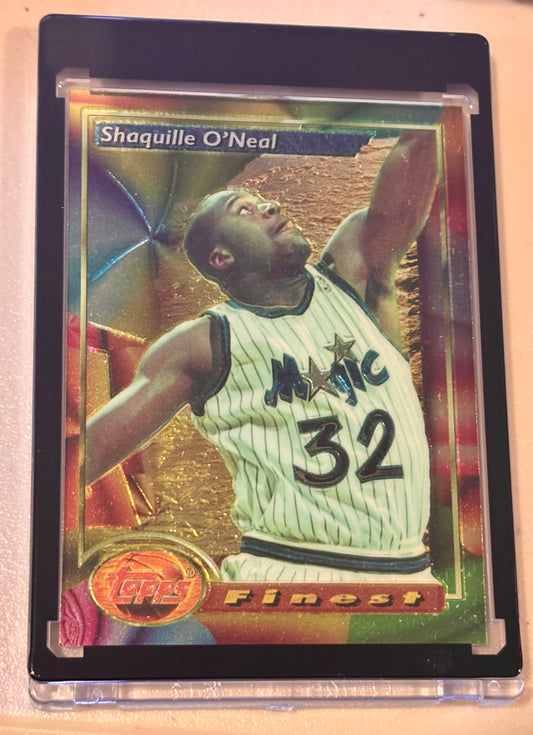 Shaquille O'Neal - 1993 Topps Finest Refractor - #3