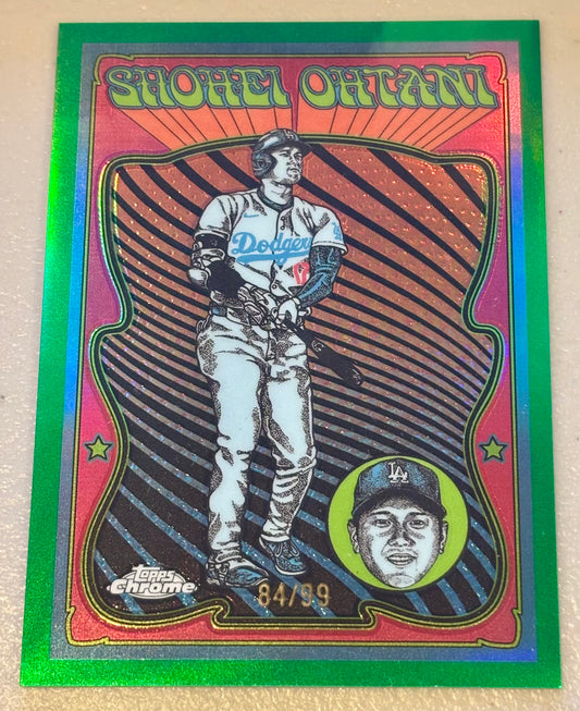 Shohei Ohtani - 2025 Topps Chrome Ultra Violet - #UV-1