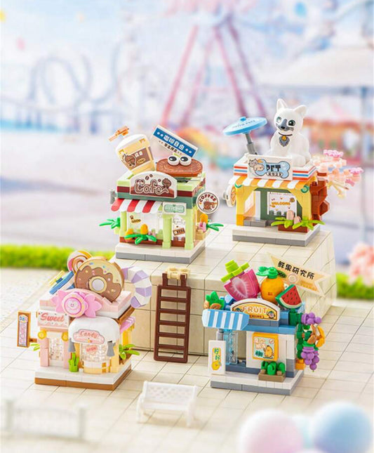 Kawaii Brick Building Set