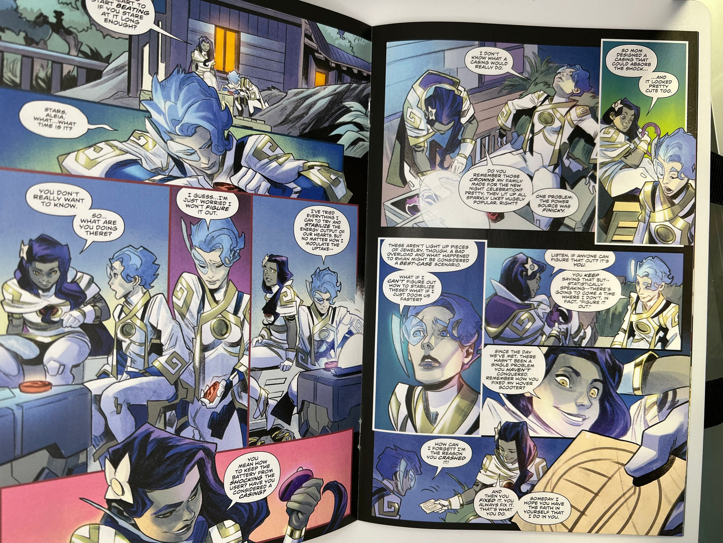 Power Rangers Universe #3 (1:50 Montes Negative Space Variant) [2022]