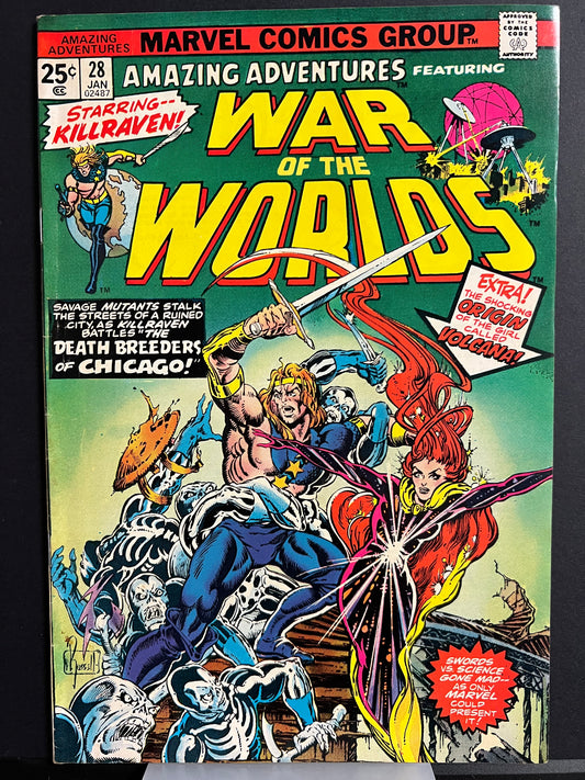 Amazing Adventures - War The Worlds #28