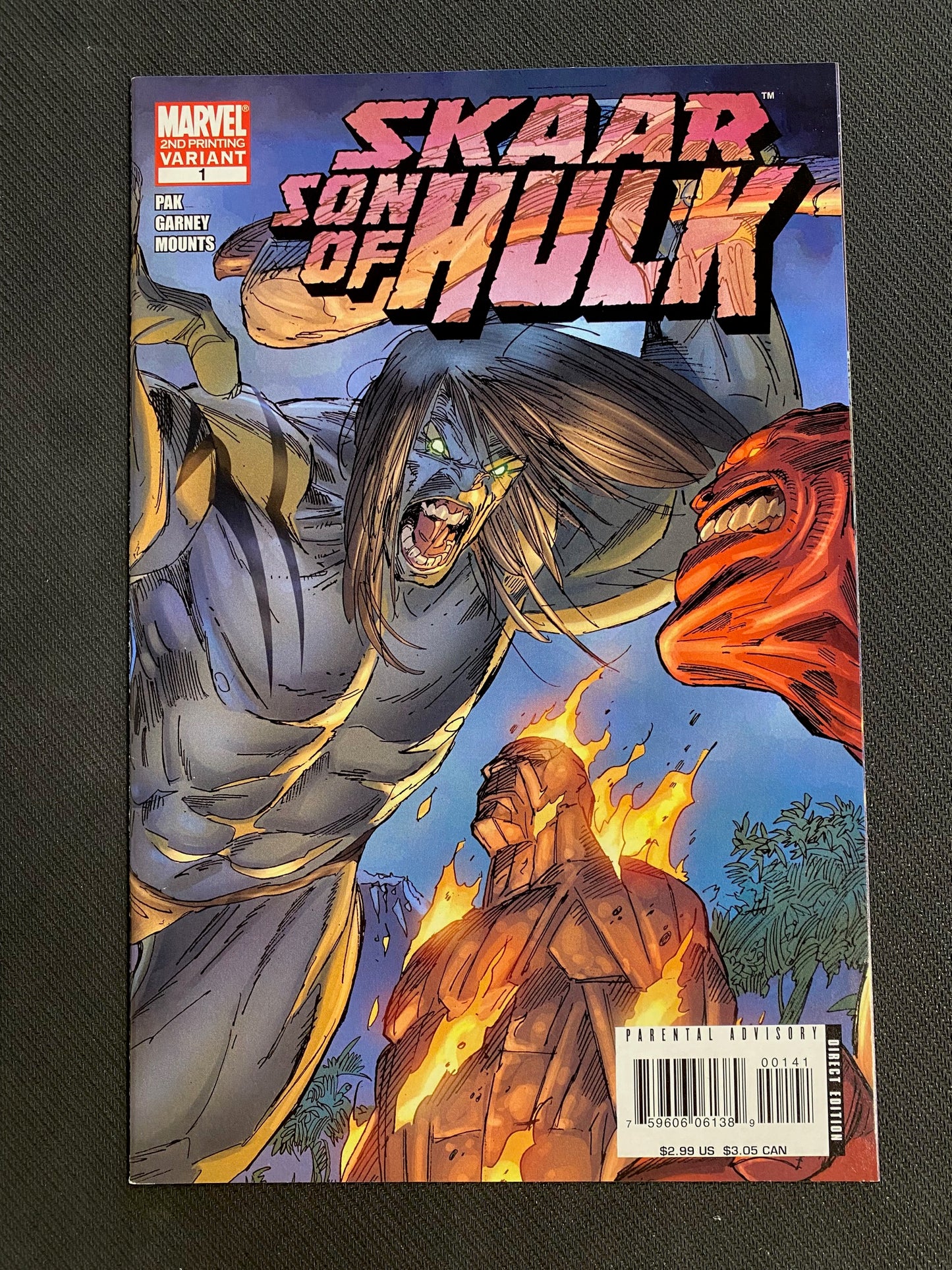 Marvel’s Skaar Son Of Hulk #1 (Variant) 2nd Printing