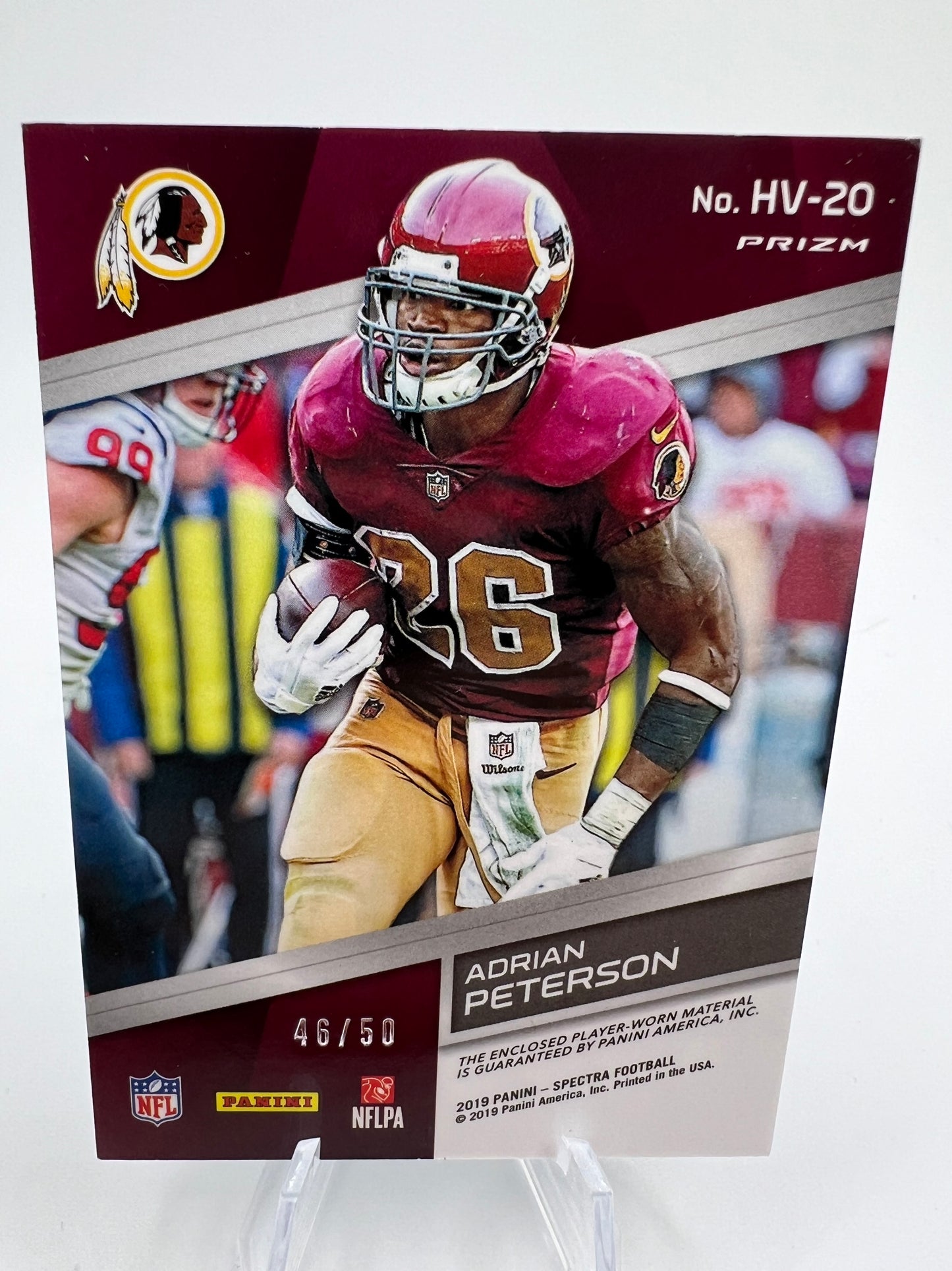 Adrian Peterson - 2019 - Panini Prizm - #HV-20 - Memo