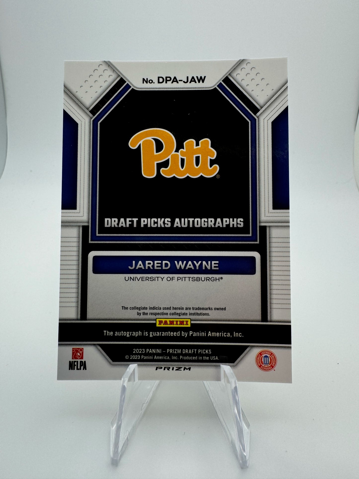 Jared Wayne - 2023 Panini Prizm -  #DPA-JAW - Holo Auto