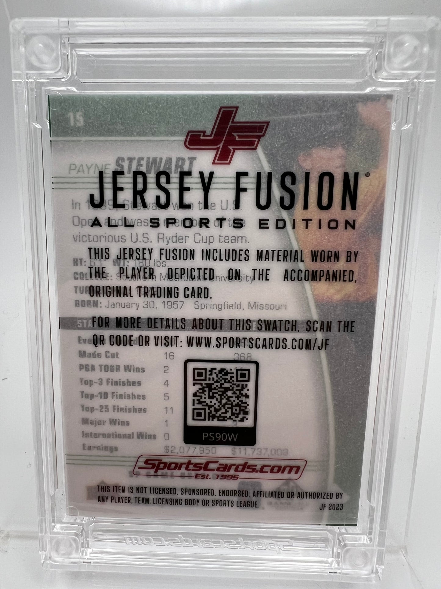 Payne Stewart Jersey Fusion 41/50