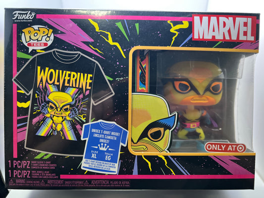 Wolverine Funko Pop Tees Box (Sealed) (Target Exclusive)