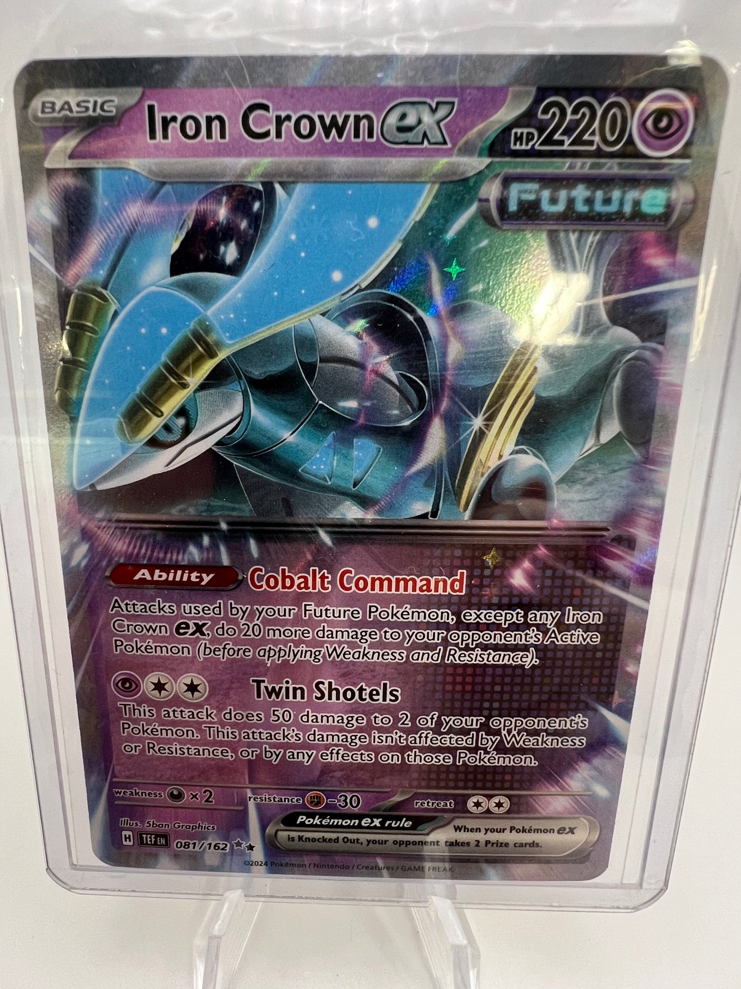 Pokemon Iron Crown EX 081/162 Temporal Forces