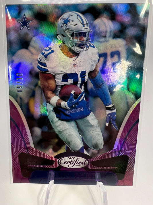 Football Ezekiel Elliott (Certified Football) 09/10